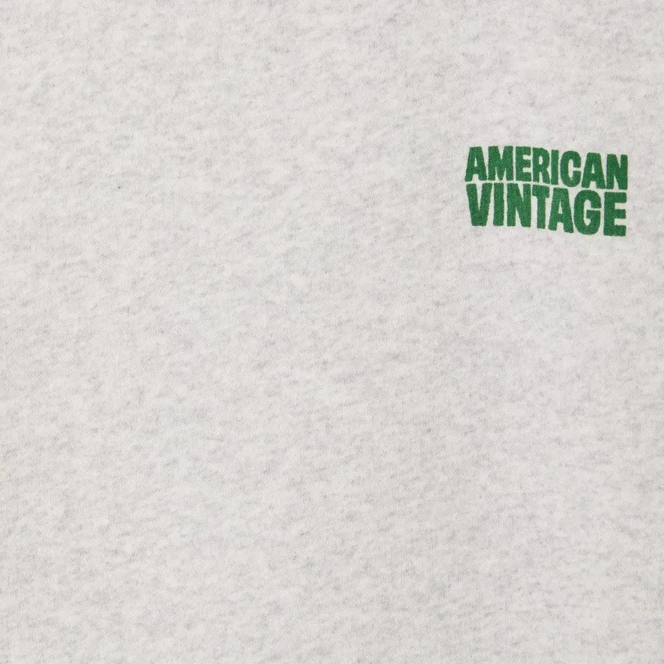 American Vintage - Baptown Sweatshirt | Gri melanj
