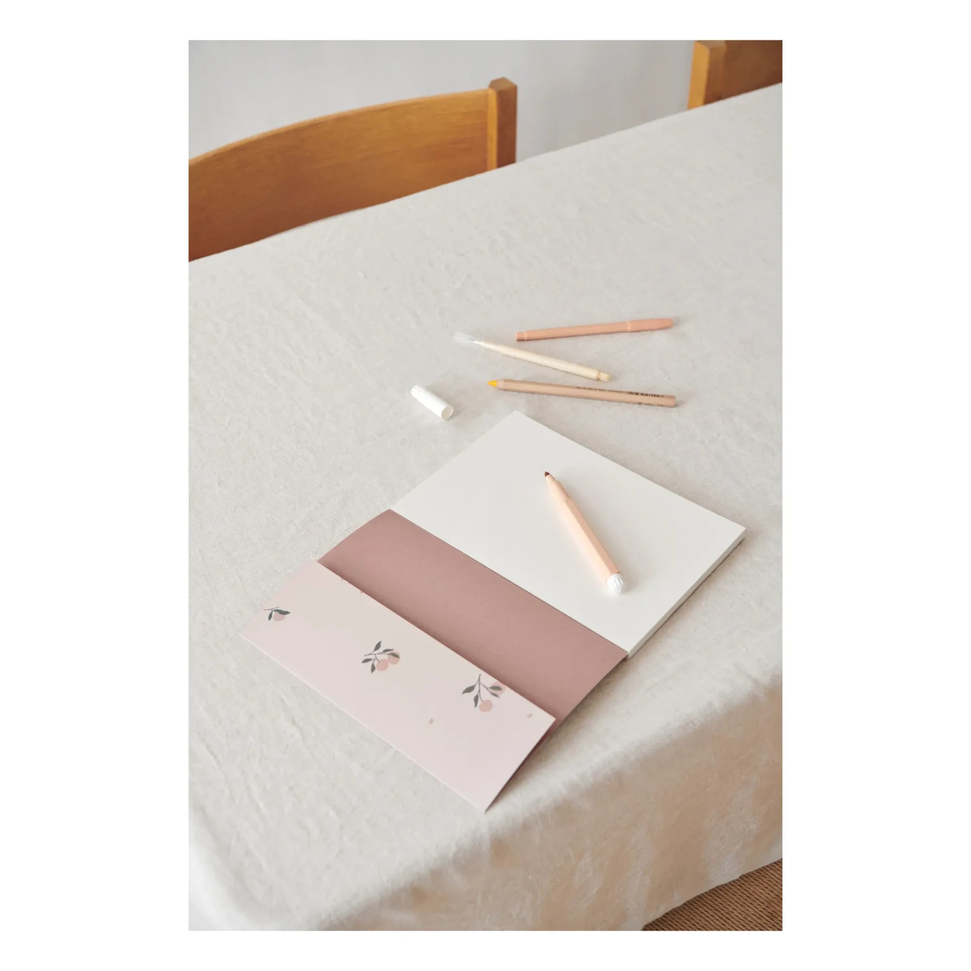 Liewood - Cuaderno A4 Jae | Melocotón/Concha marina