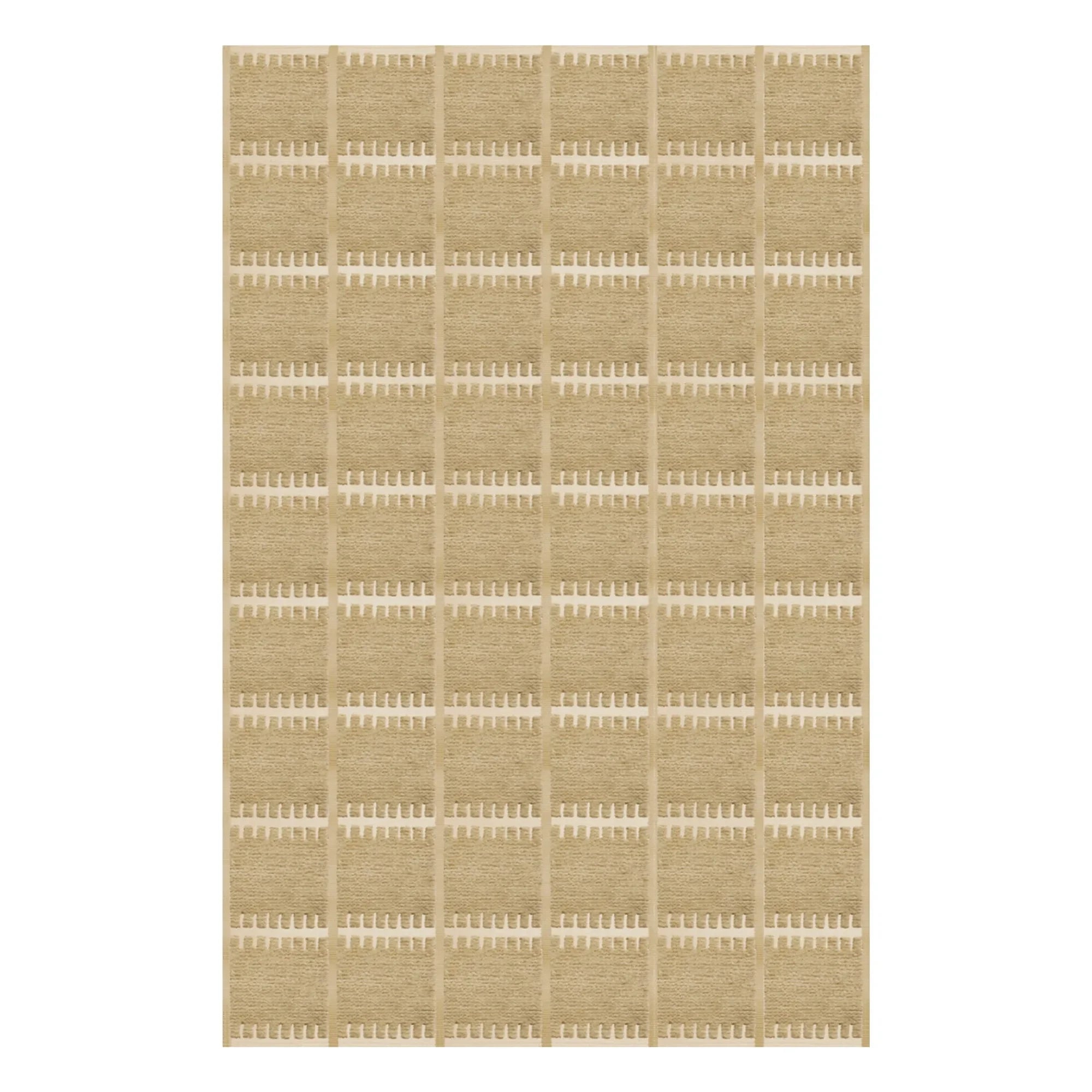 Layered - Alfombra de lana Lilly | Mostaza