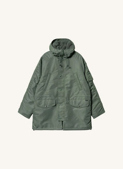Carhartt WIP - Olten Capucha Parka | Verdigris