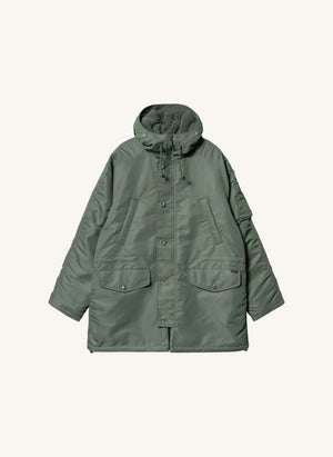 Carhartt WIP - Olten Capucha Parka | Verdigris