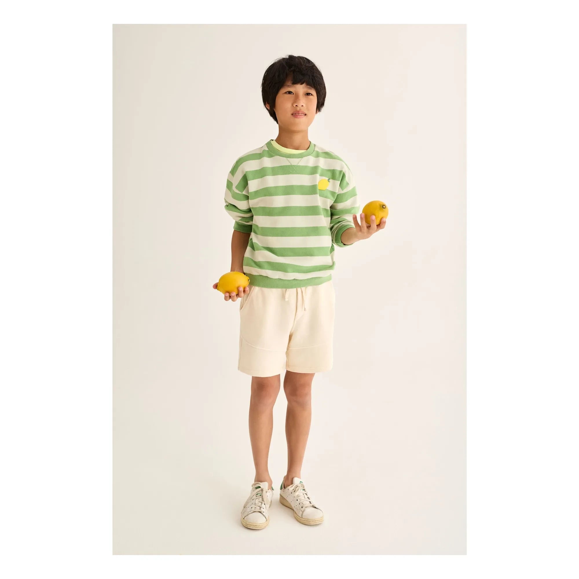 Sudadera de rayas Cozmo - Dan Lemon | Verde Prado