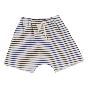 Babe & Tess - Short de rayas Babe | Azul marino