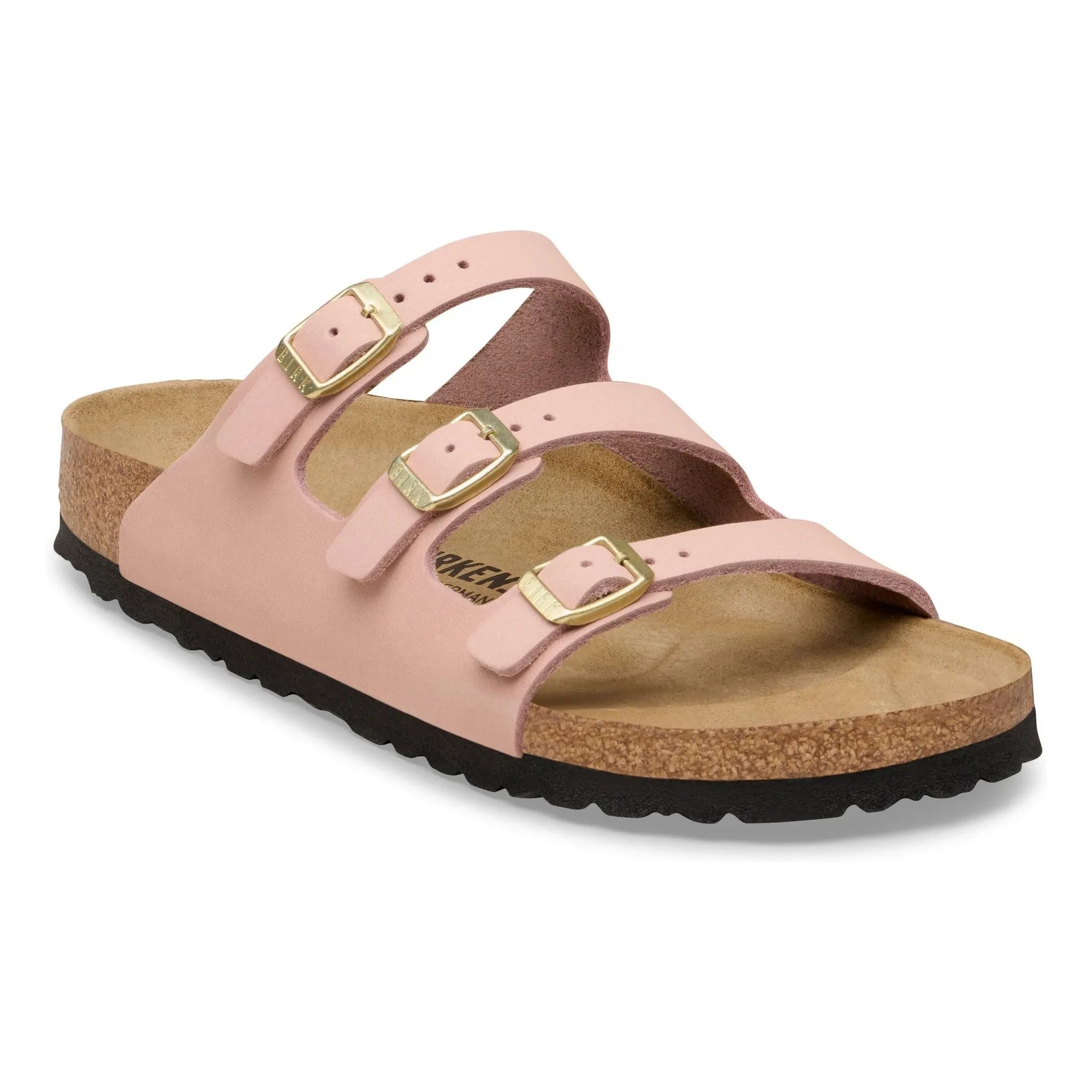 BIRKENSTOCK - Sandalias de piel nobuck Florida Fresh | Rosa
