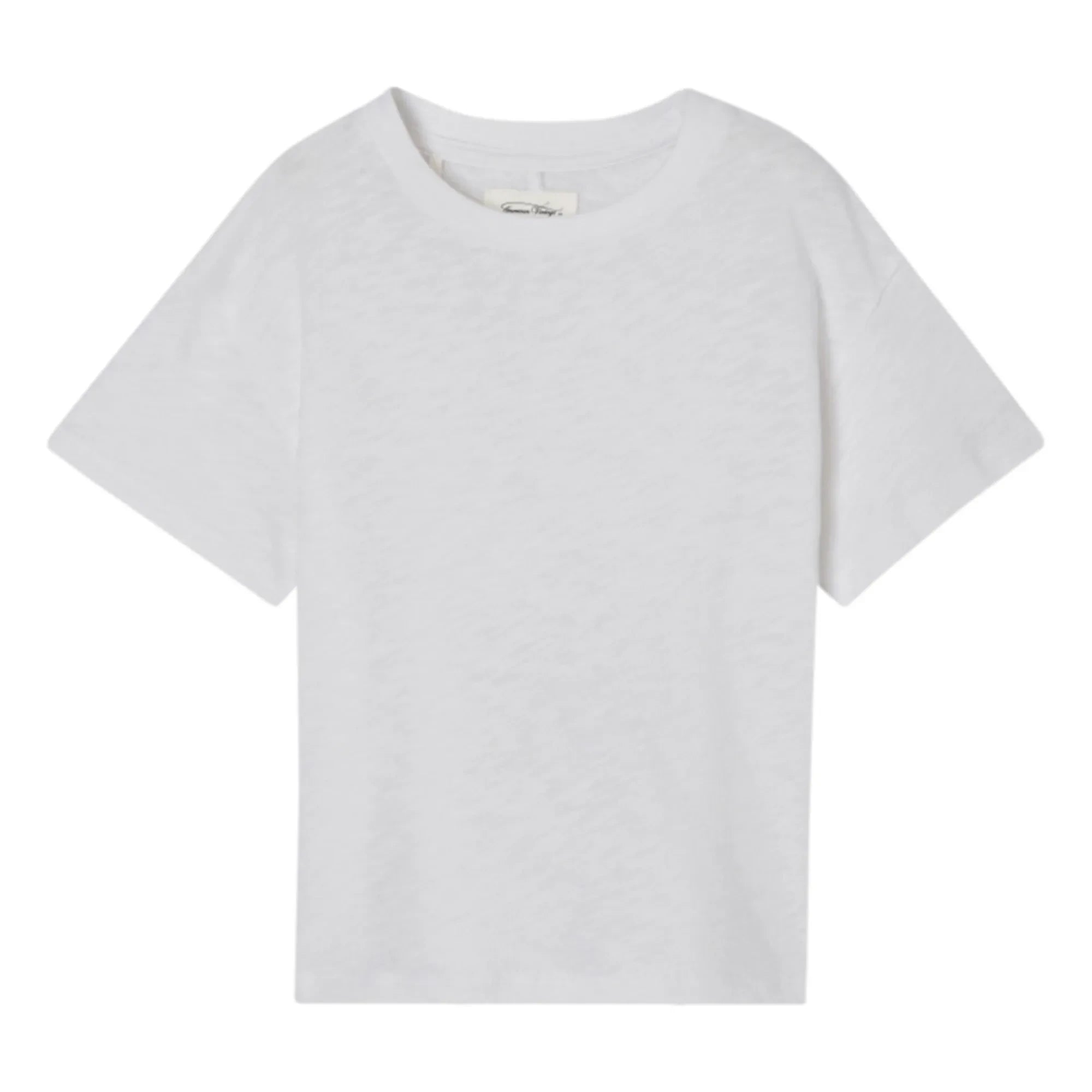 American Vintage - Camiseta Lisa Blanca
