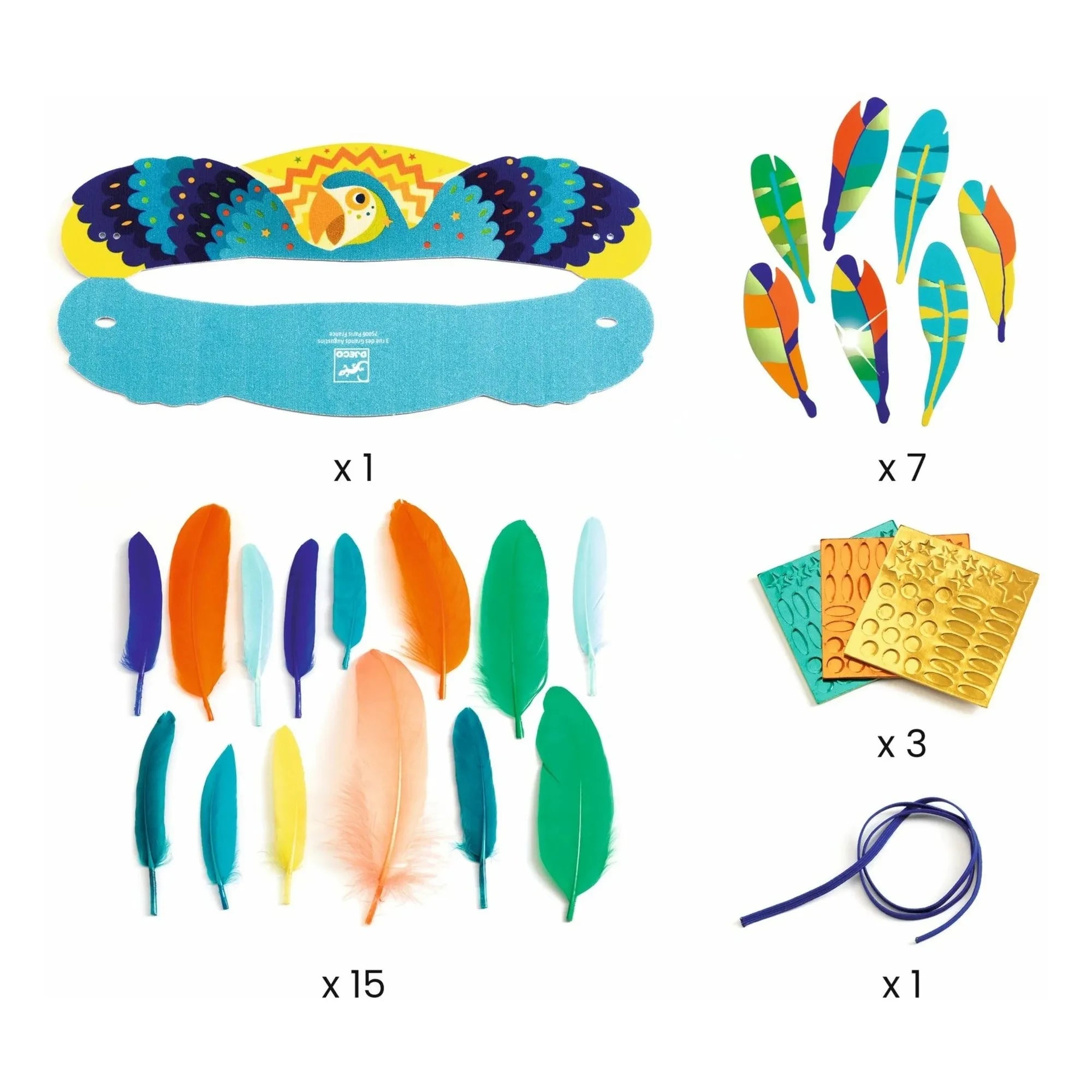 Djeco - Set de manualidades - Diademas