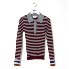 Indee - Polo Rayas Wallaby | Burdeos