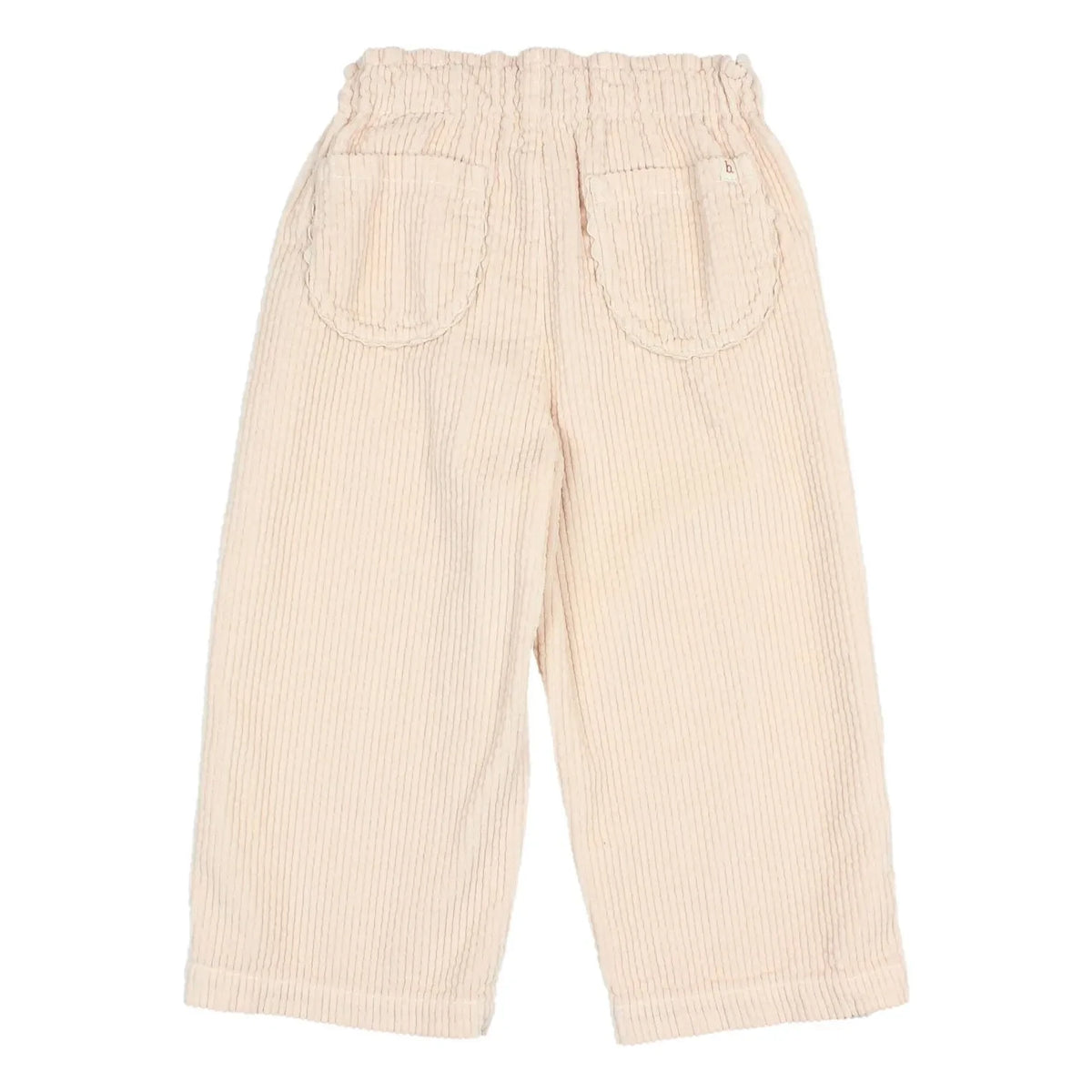 Búho - Pantalón de Terciopelo a Cuadros Vichy | Rosa Pálido