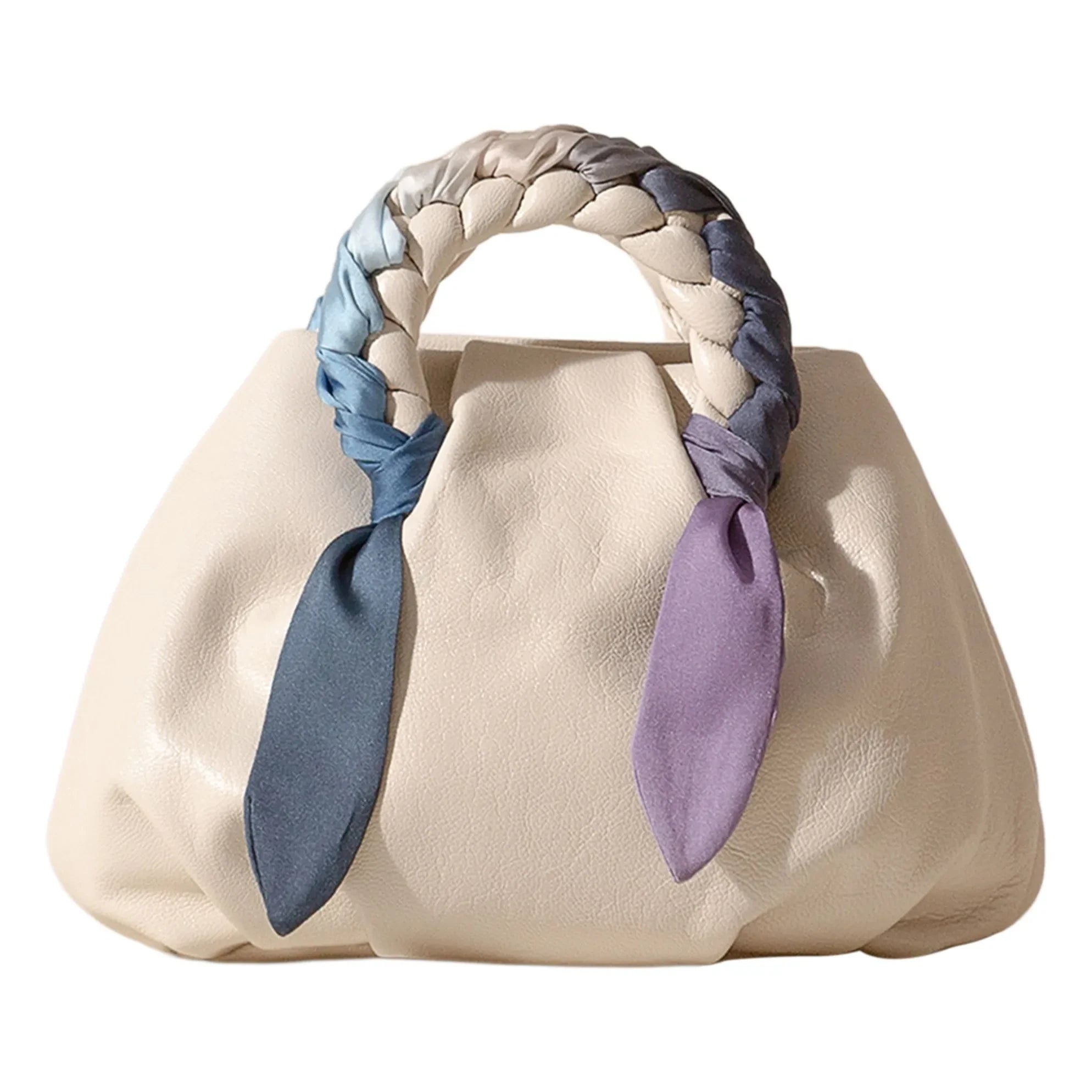 Hereu - Bolso Bombon Foulard | Crema