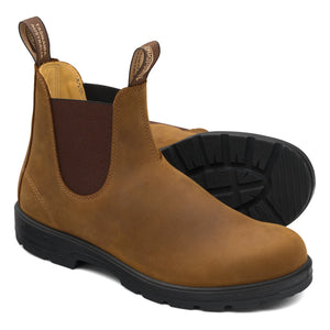 Blundstone - Botines Chelsea clásicos de nobuk - Colección adulto | Camel