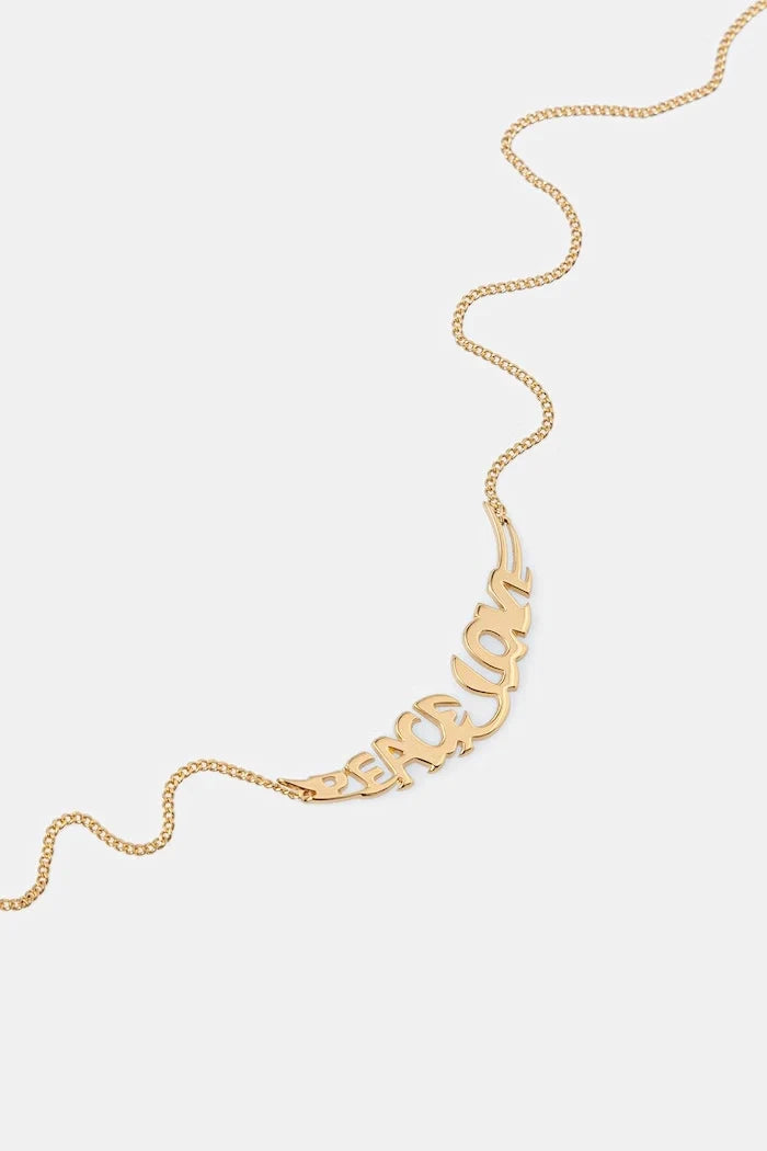 Collar PEACE de latón para mujer de Zadig&Voltaire