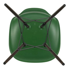 Vitra - Silla de plástico DSW - base de arce - Charles & Ray Eames | Verde esmeralda