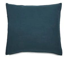 Haomy - Funda de almohada de voile de algodón | Azul de Prusia