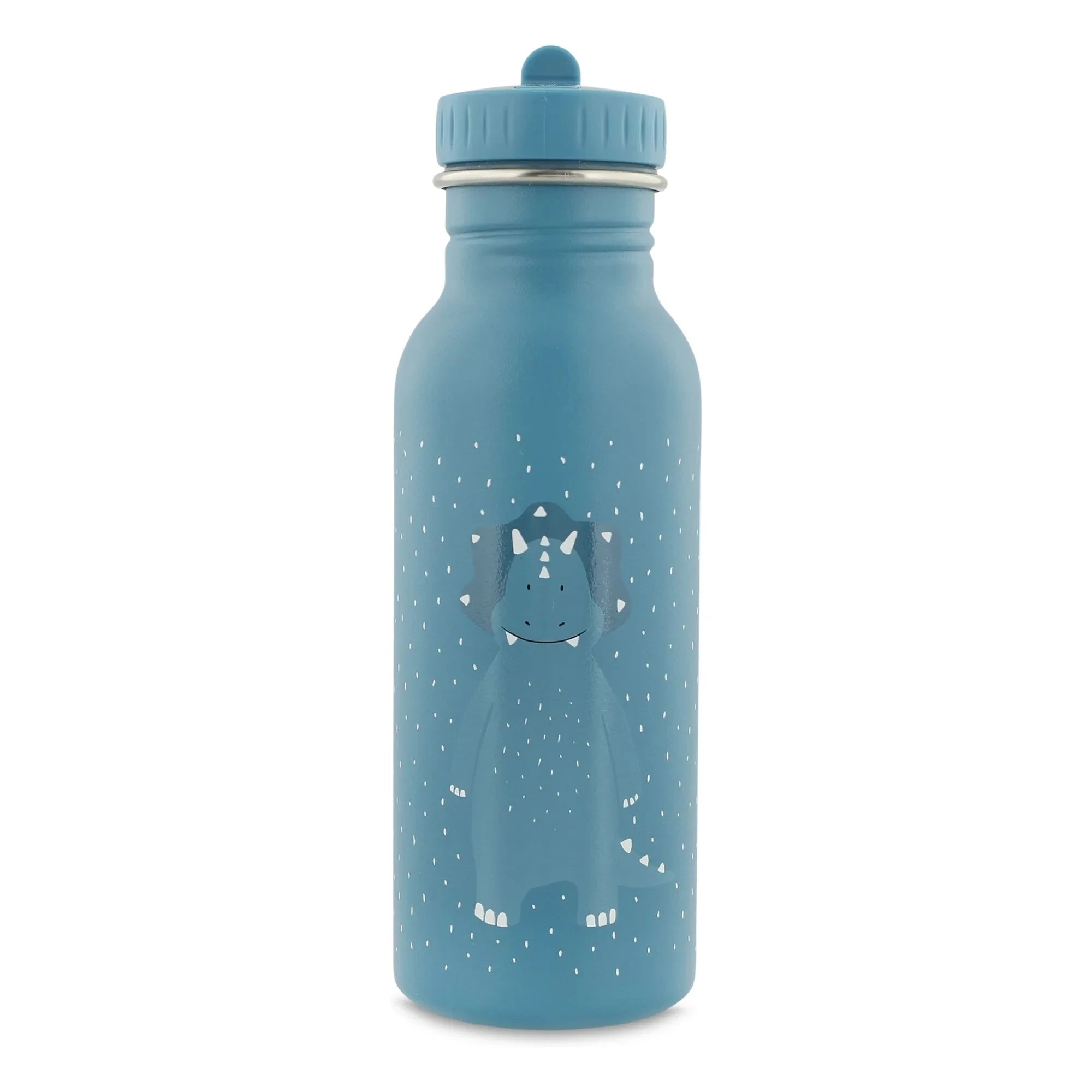 Trixie - Botella de agua Mr. Triceratops 500 ml | Azul