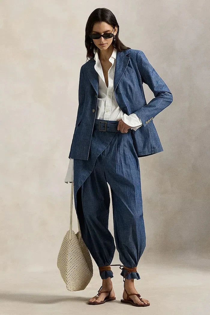 Chaqueta de algodón para mujer Polo Ralph Lauren