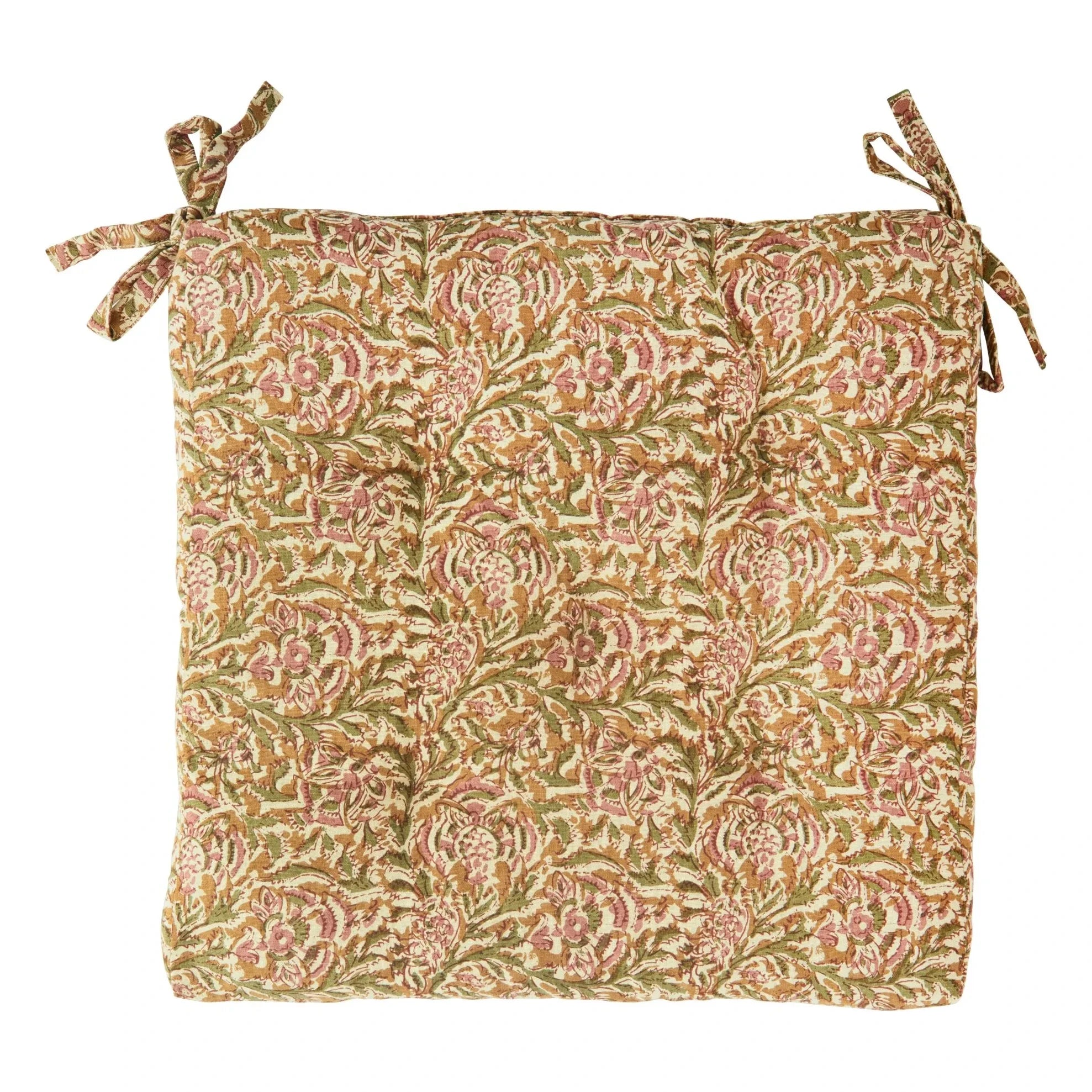 Madam Stoltz - Cojín para silla rosa