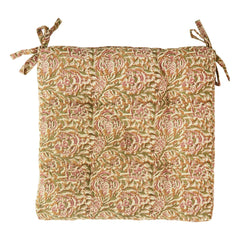 Madam Stoltz - Cojín para silla rosa