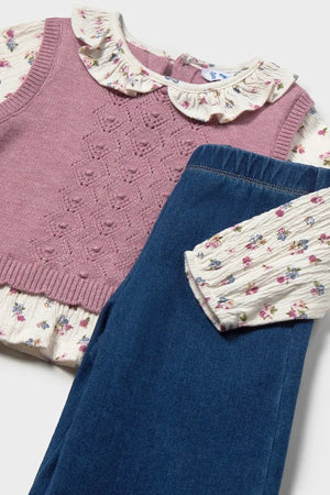 Conjunto diario de algodón para niños