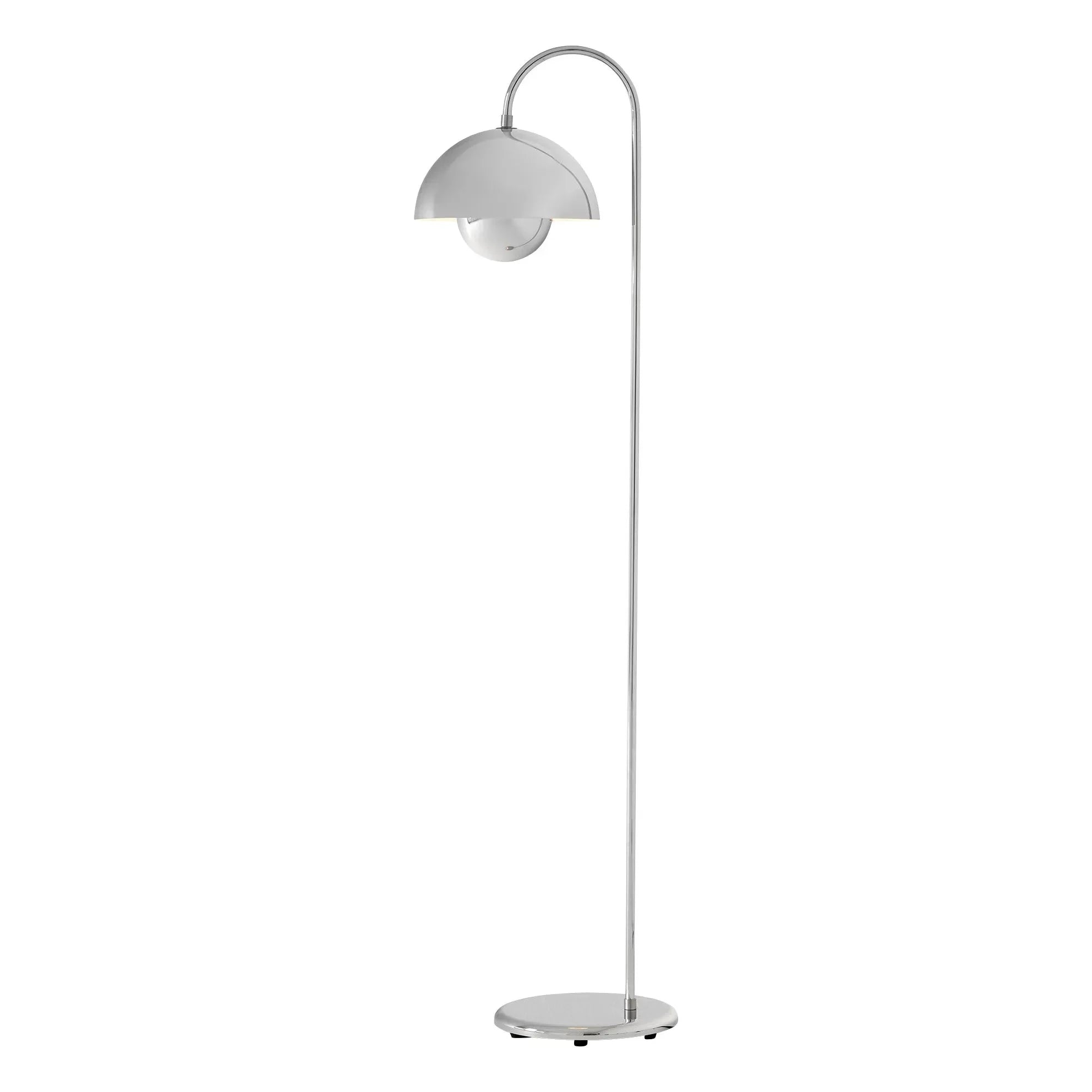 & Tradición - Lámpara de pie Flowerpot VP12, Verner Panton | Cromo