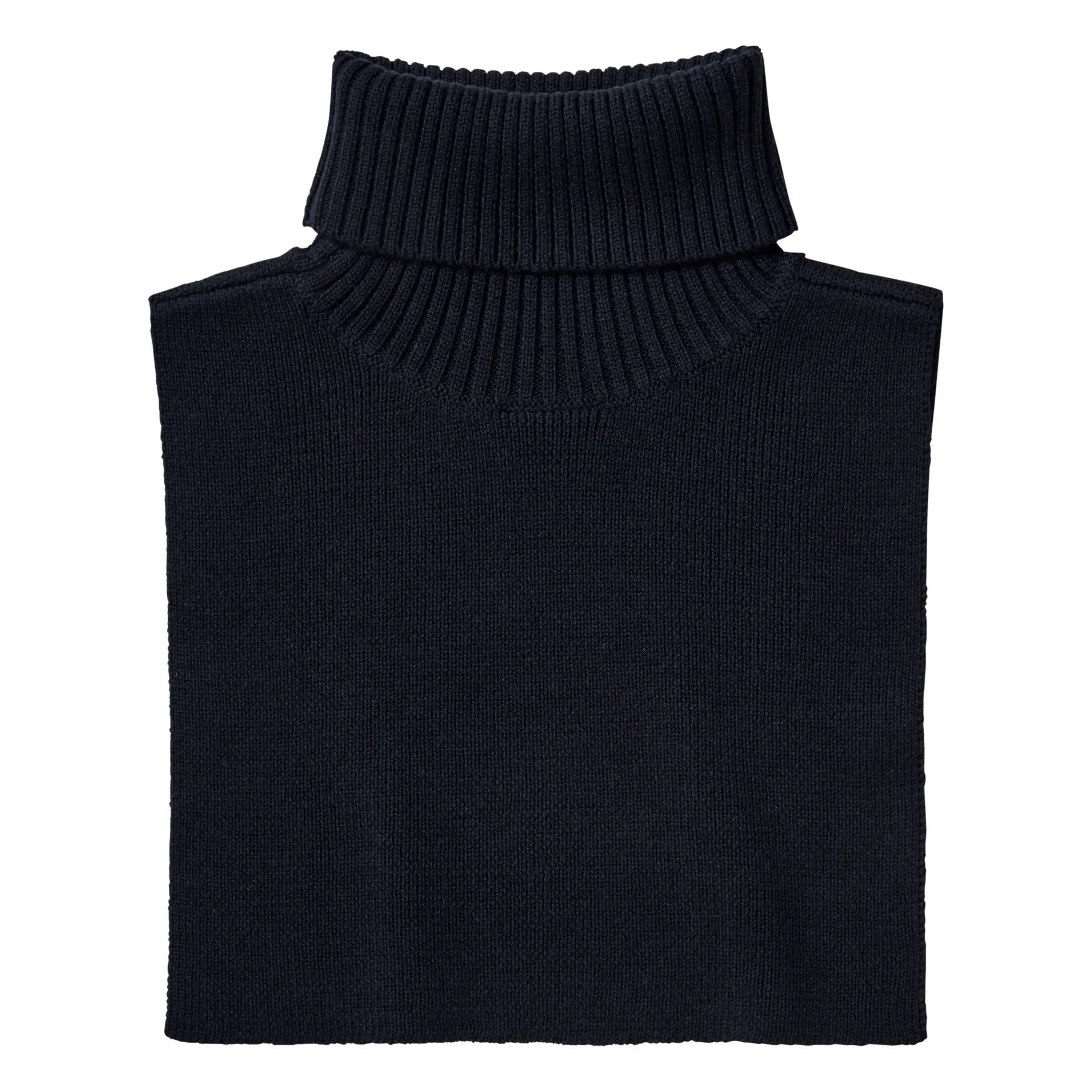 FUB - Cuello de lana merina - Colección de mujer | Azul marino