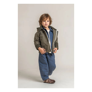 Flotte - Chaqueta Impermeable de Fibra Reciclada Archivito | Caqui