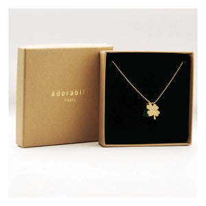 Adorabili - Collar de trébol | Oro
