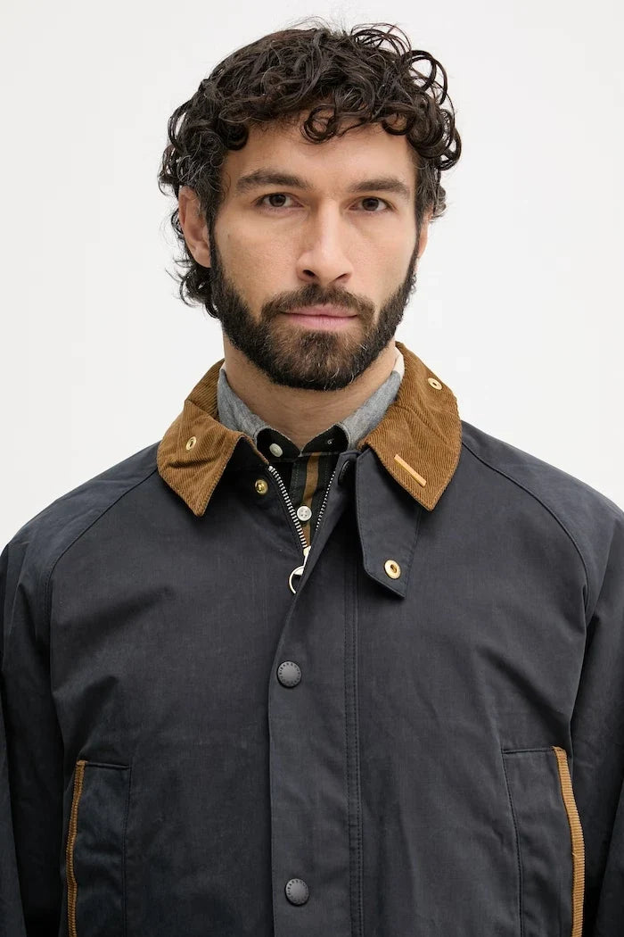 Chaqueta de entretiempo de algodón Barbour Bedale para hombre