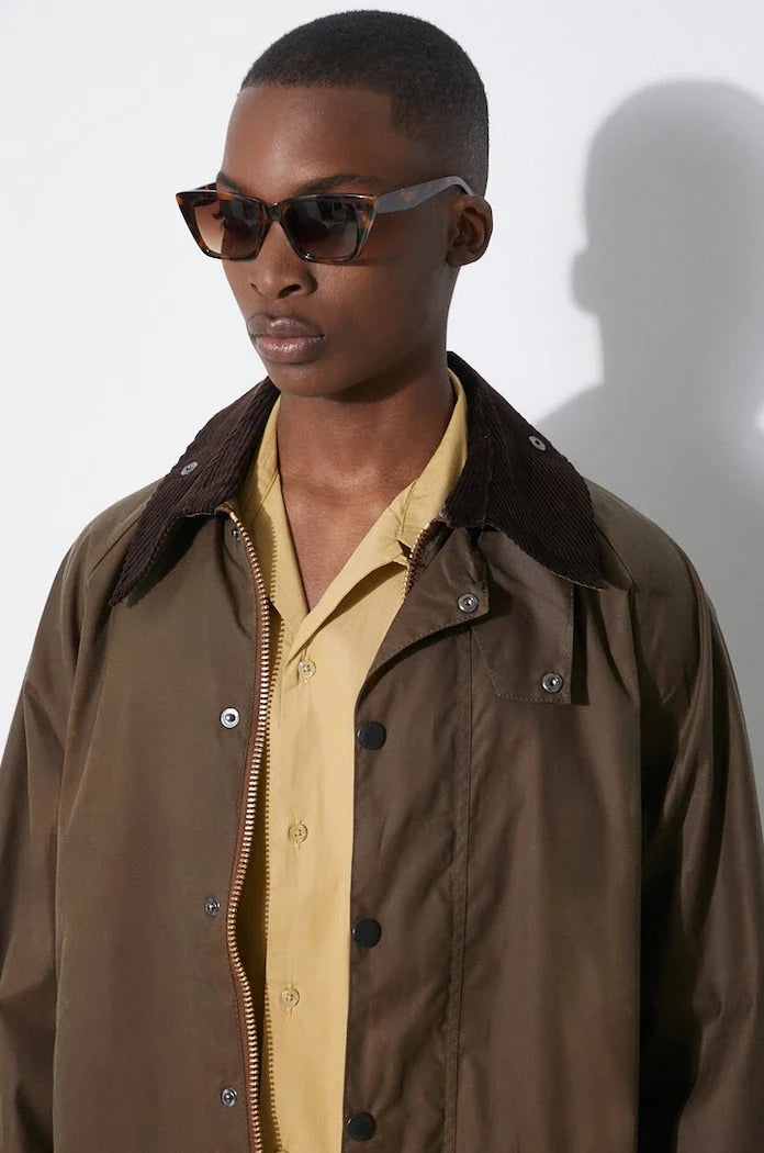 Chaqueta de algodón encerado Barbour Beaufort