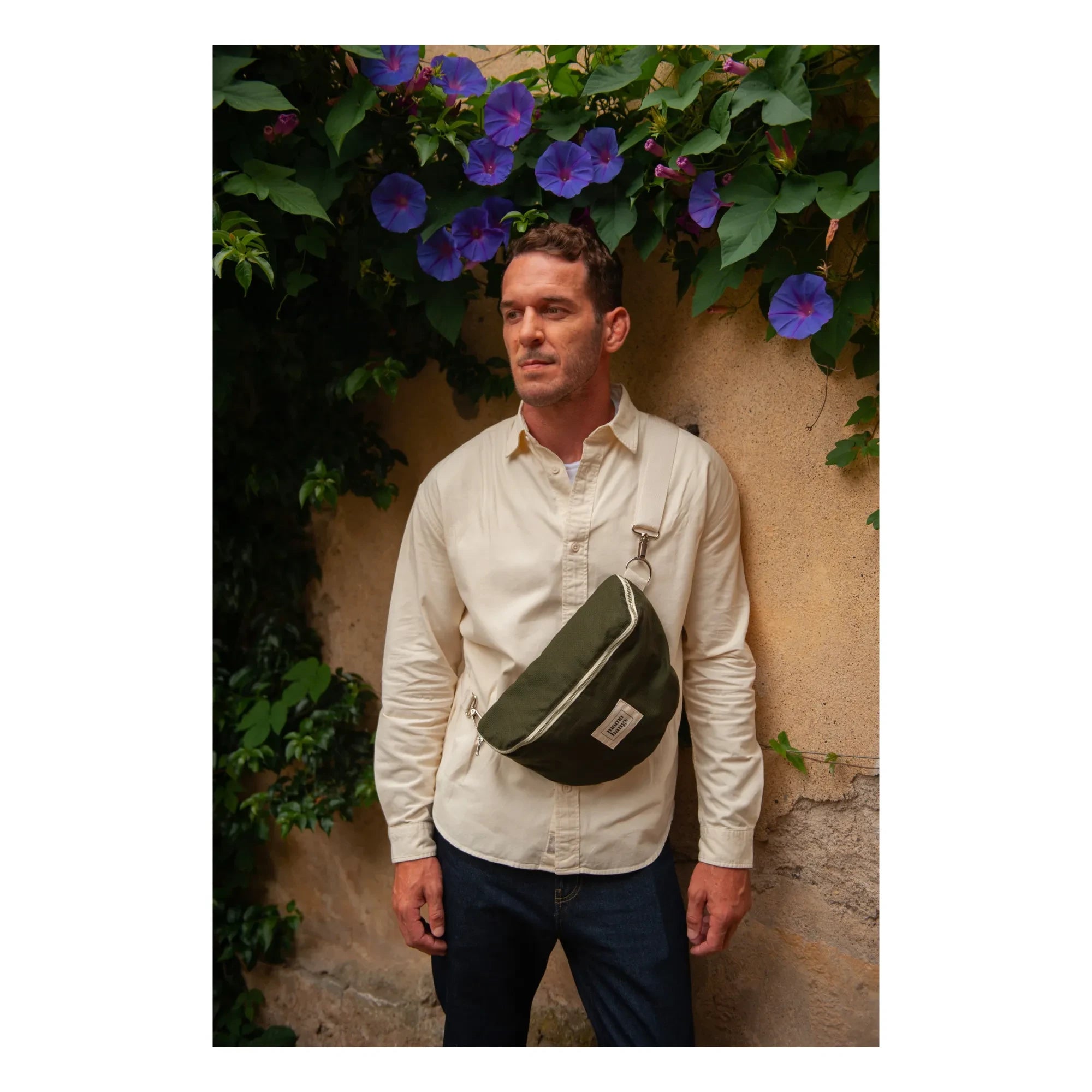 Mama Hangs - Riñonera multifuncional Bloom Bag | Olive