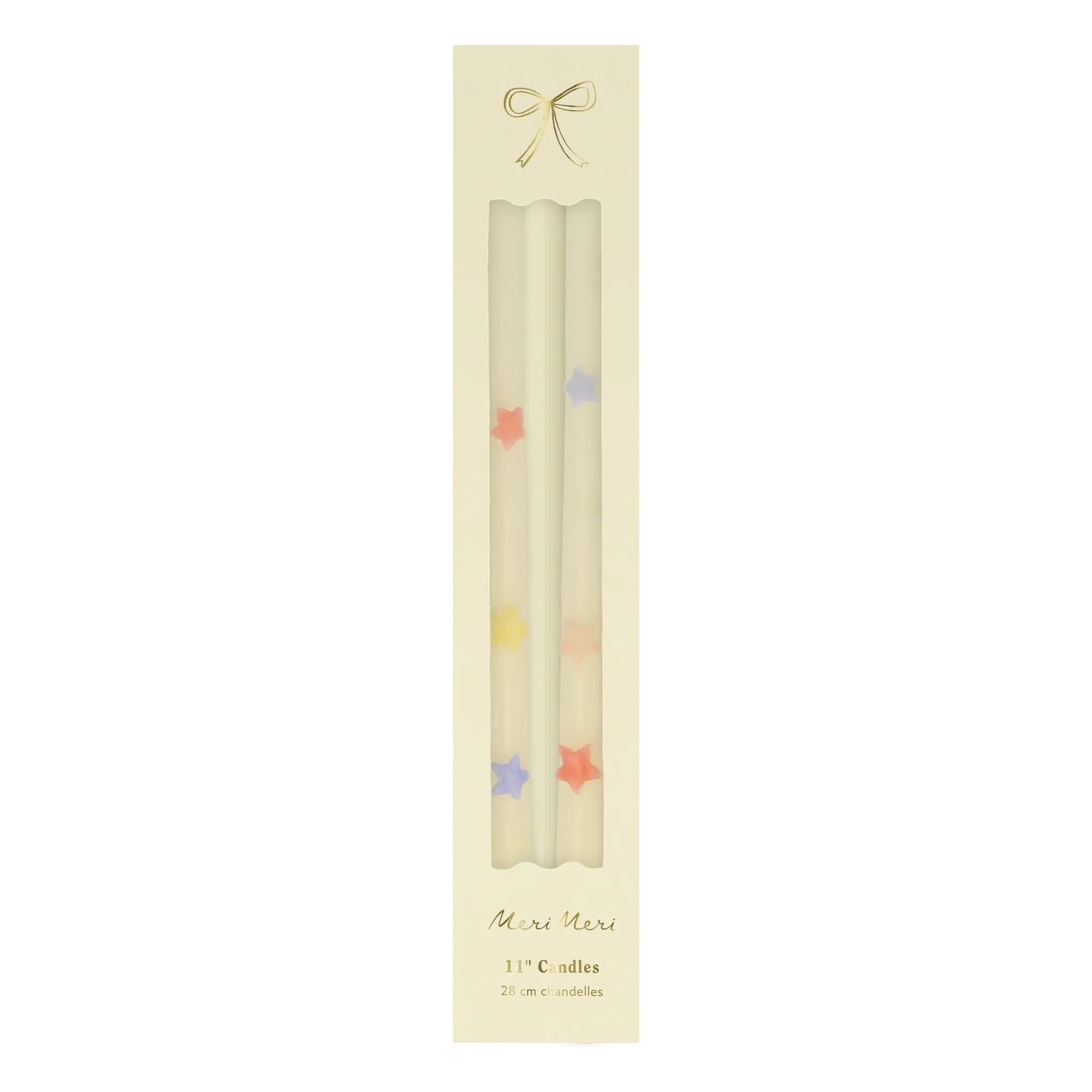 Meri Meri - Velas con purpurina - Set de 2