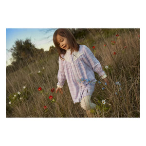 Louise Misha - Floriane Kareli Elbise | Pembe