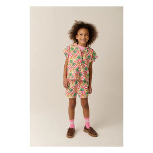 Tumble N'Dry - Camiseta con relieve, algodón orgánico vivo | Rosa