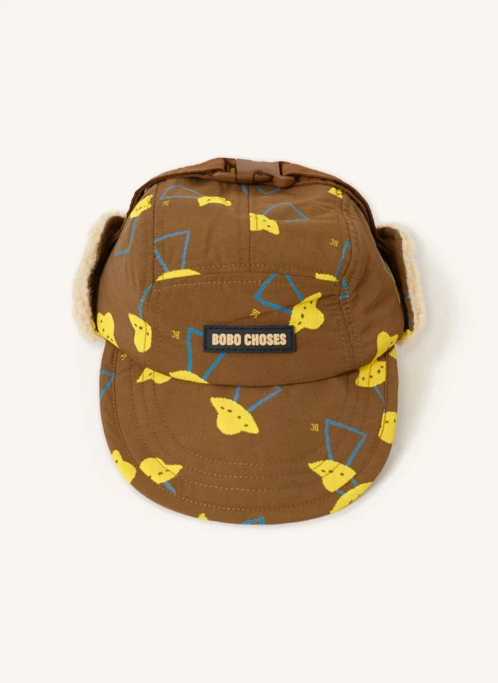 Bobo Choses - Sherpa Cap Soucoupes Fibra reciclada para bebé | Marrón
