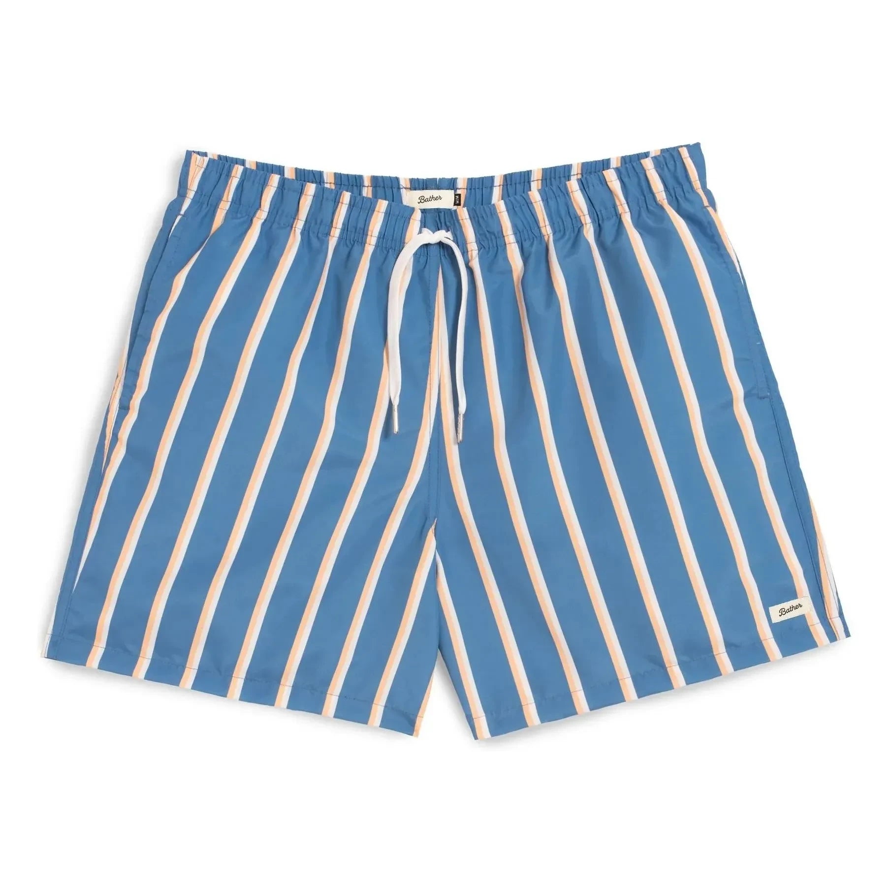 Bather - Bañador corto a rayas | Azul