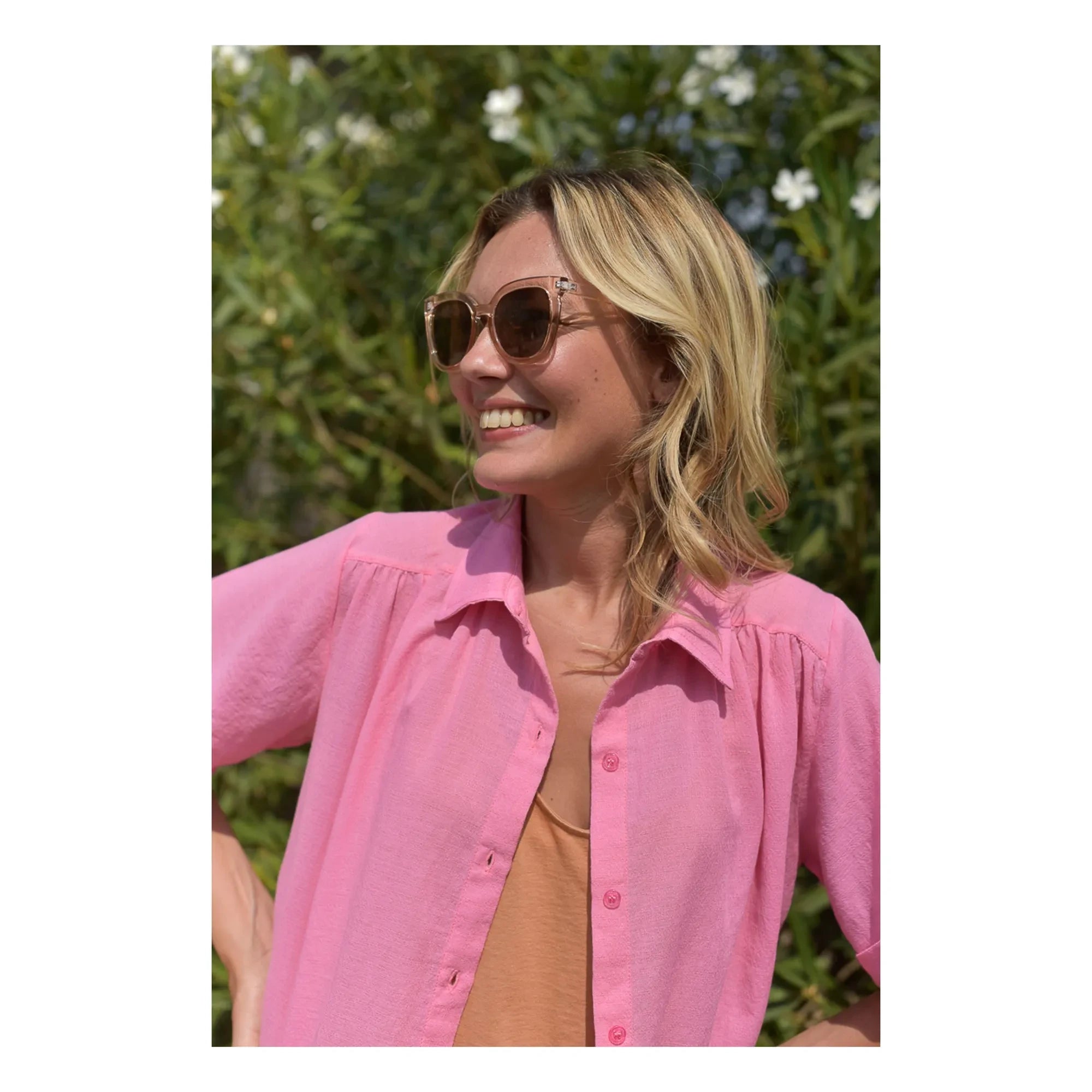 Marlot Paris - Camisa Chloé - Colección para mujer | Rosa