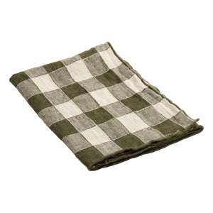 Maison de Vacances - Servilleta de lona vintage Bourdon | Laurier
