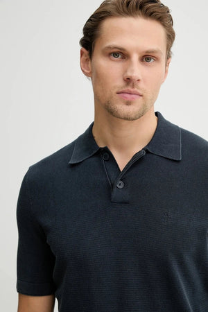 Camiseta de algodón con cuello Marc O'Polo