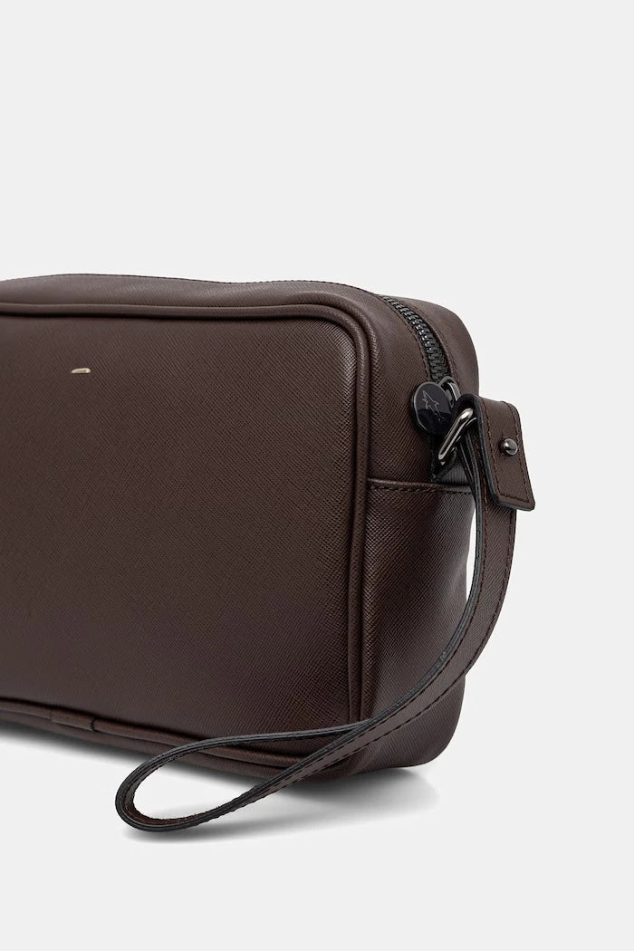 Bolso de hombro de piel para hombre Paul&Shark