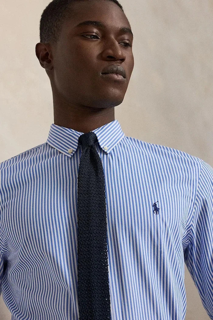 Camisa de algodón elástico para hombre Polo Ralph Lauren