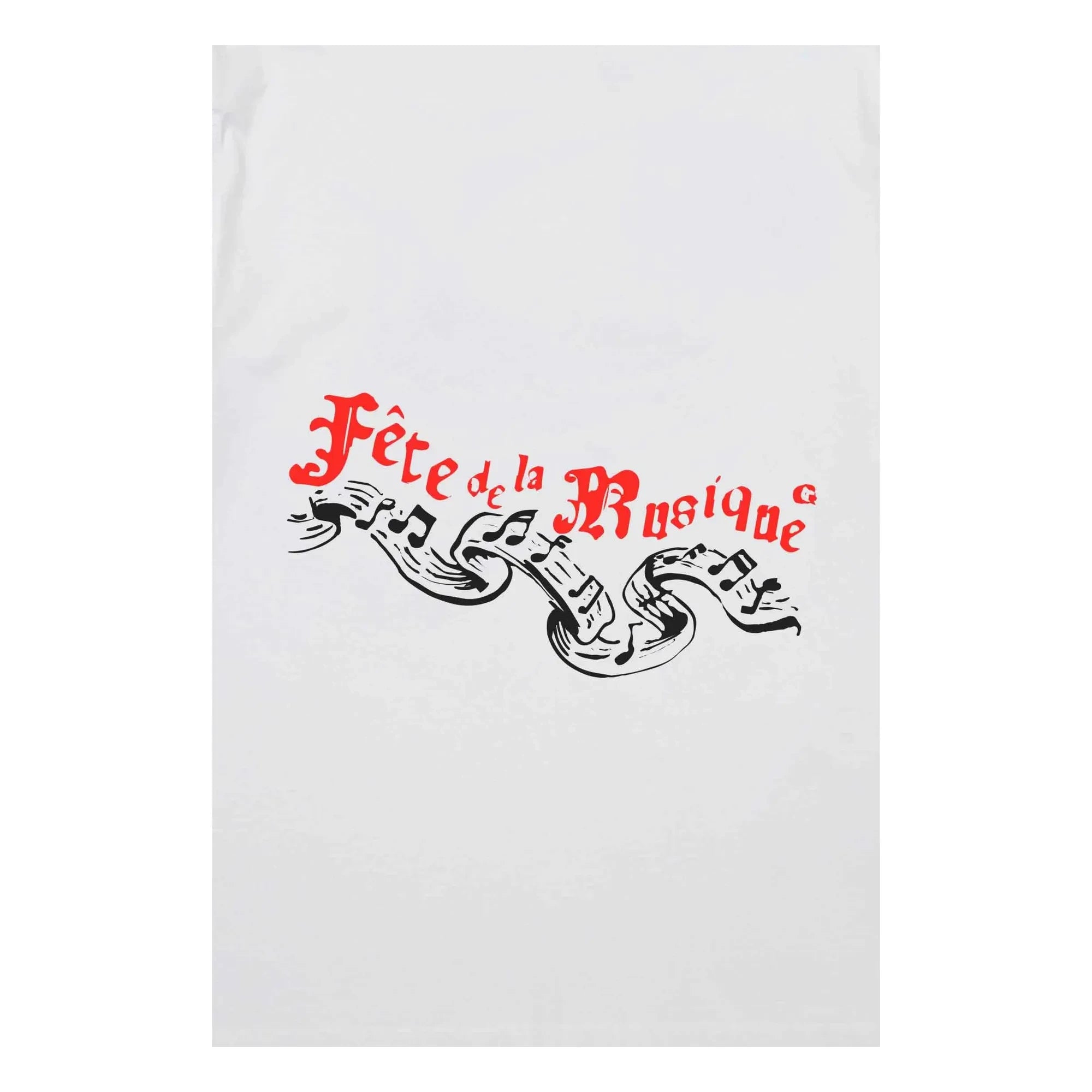 Edmmond Studios - Camiseta Fête De La Musique | Blanco