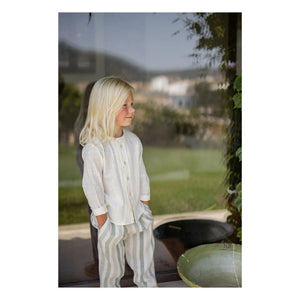1+ en la familia - Kurta Pubol Muselina | Blanco
