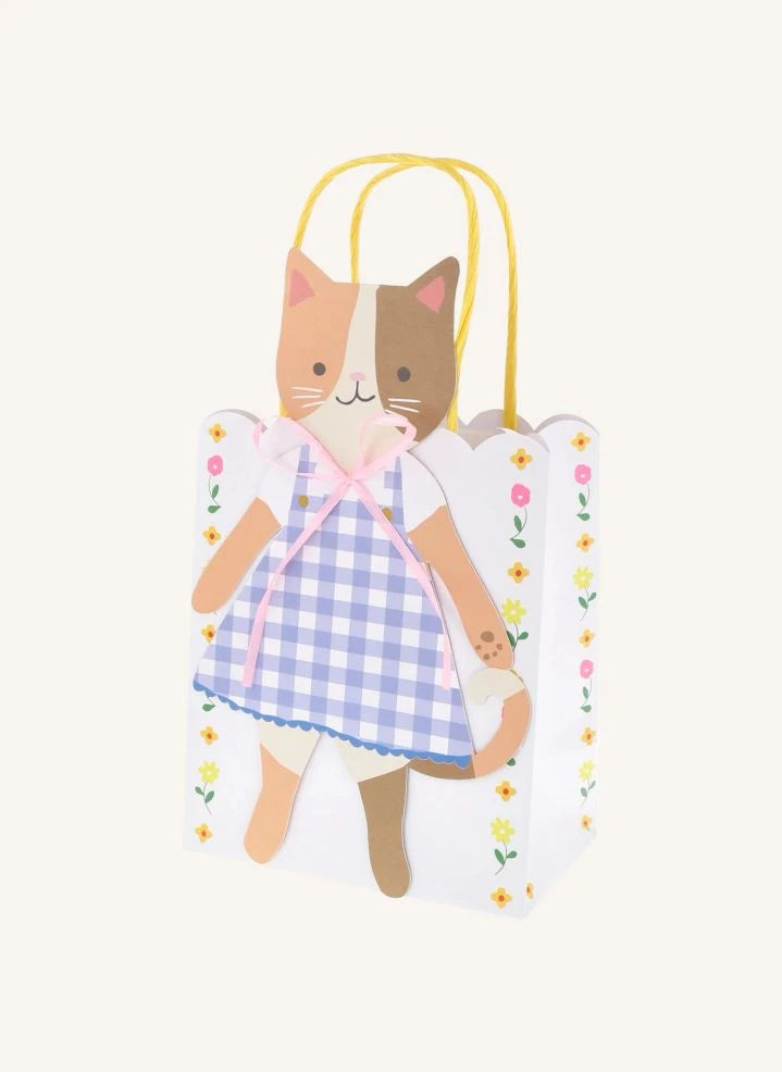 Meri Meri - Kitten Club bolsas de regalo - Set de 8