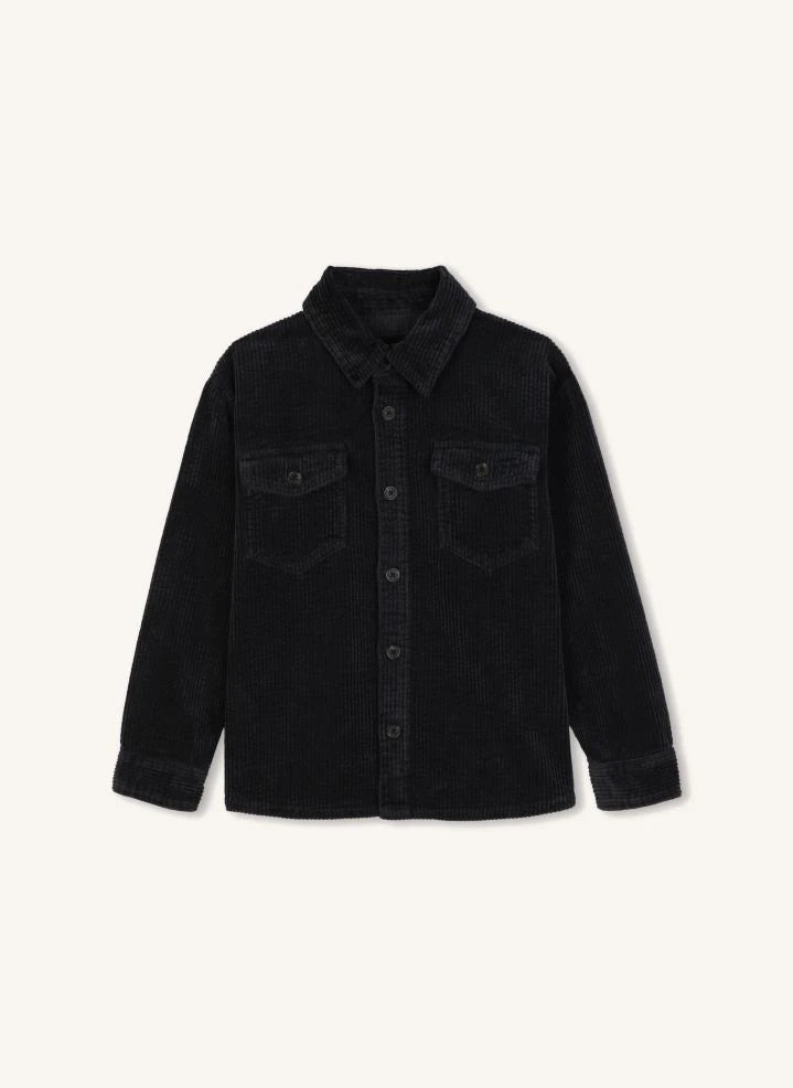 Zadig & Voltaire - Camisa Reo de terciopelo | Gris