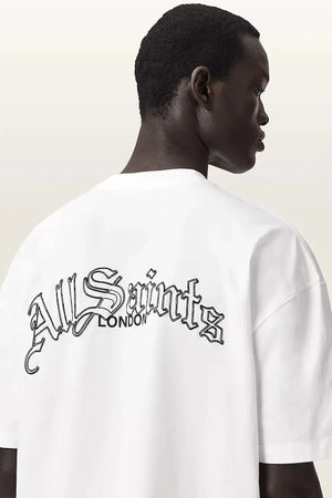 Camiseta de algodón DESCENT de AllSaints