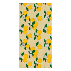 Tinycottons - Toalla de Playa Naranja Algodón Orgánico | Amarillo