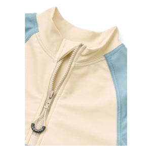 Liewood - Camiseta de natación Oluf con protección UV de fibra reciclada | Azul