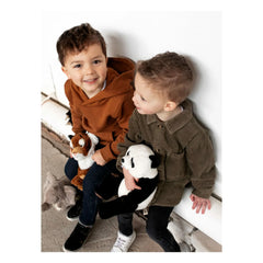 Bon Ton Toys - WWF - Peluche Panda | Negro/Blanco
