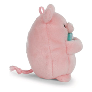 Nici - Peluche Cerdo con Disfraz de Sirena | Rosa