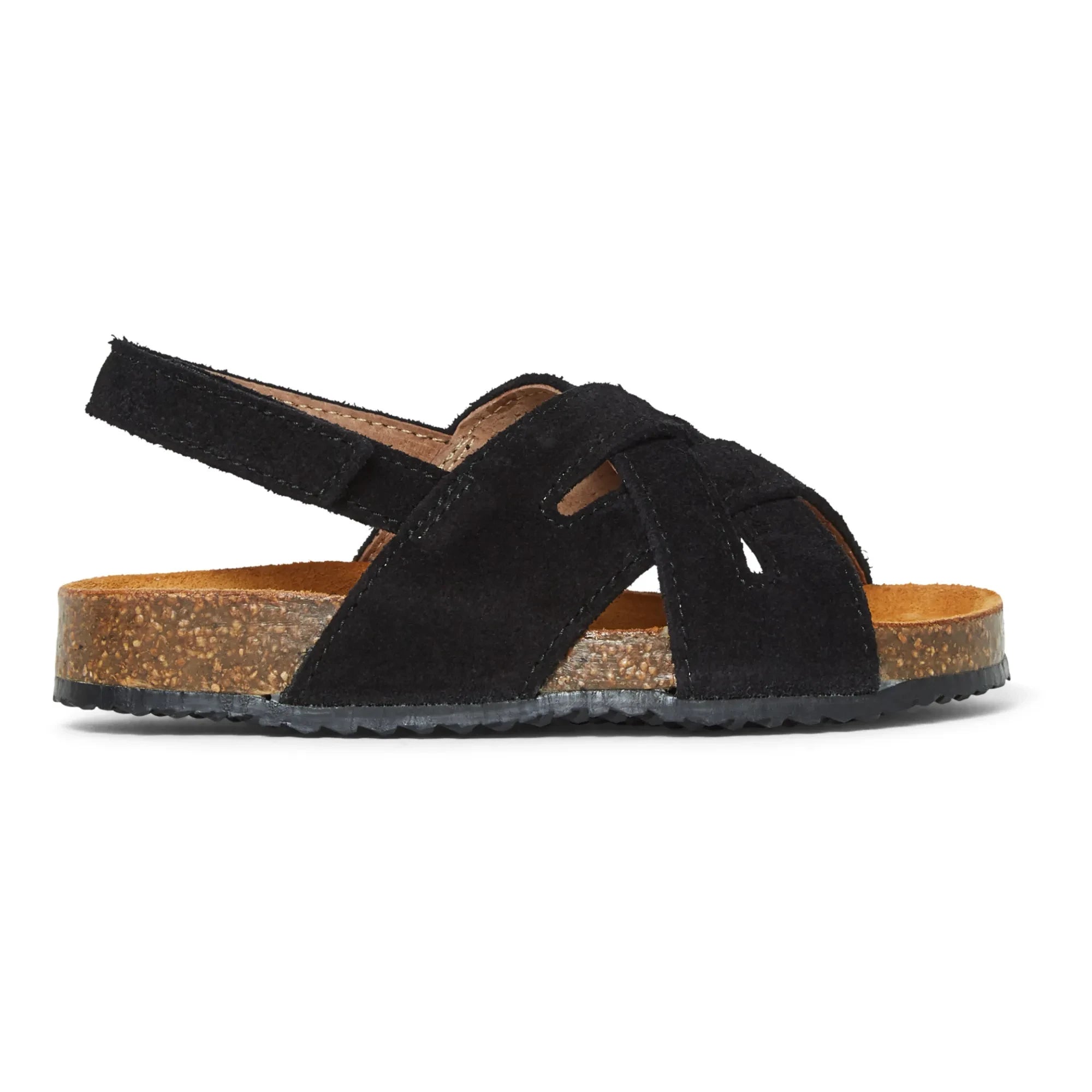 Pèpè - Sandalias trenzadas de ante sueco - Two Con Me | Negro
