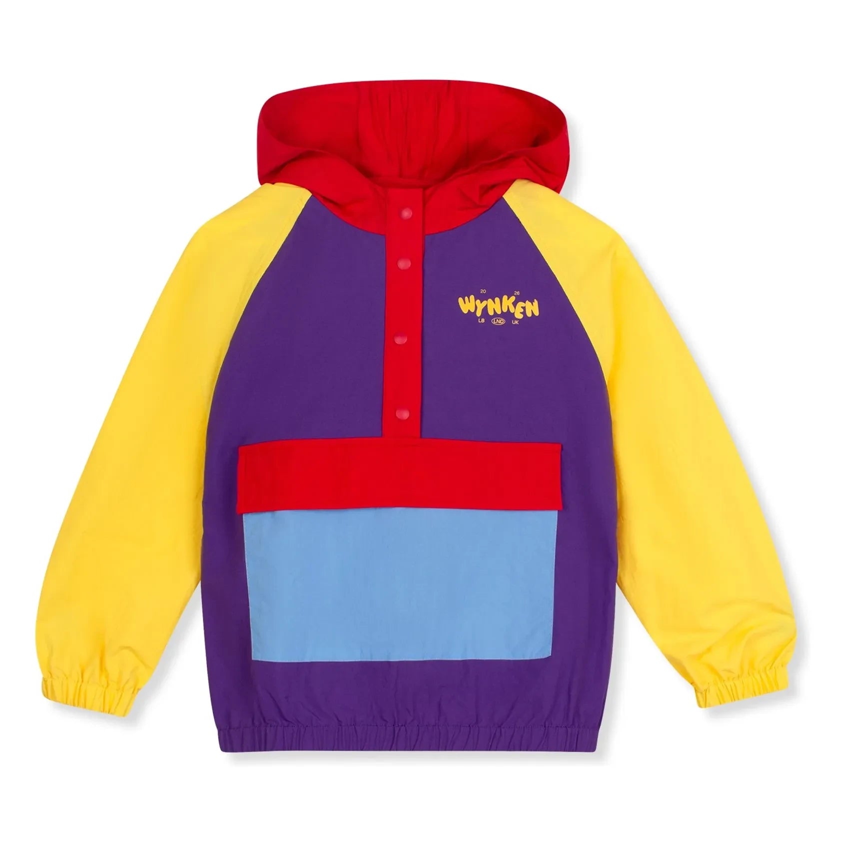 Wynken - Chaqueta impermeable Colorblock | Morado